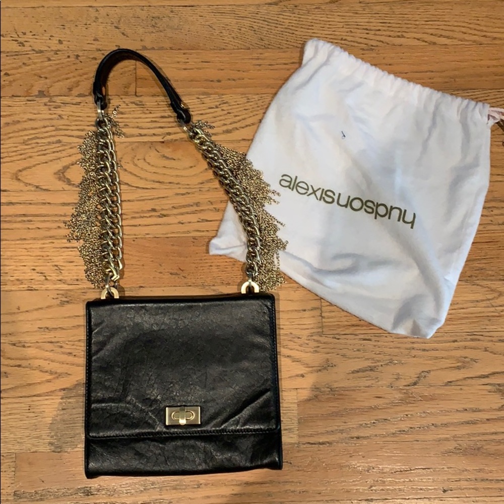 Alexis Hudson Leather Purse & dust bag